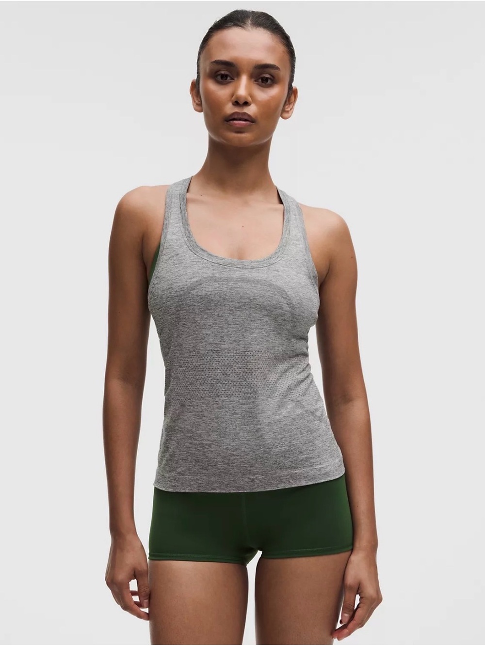 Like New Lululemon Swiftly Tech Racerback Tank Top 2.0 Waist Length  - size 8